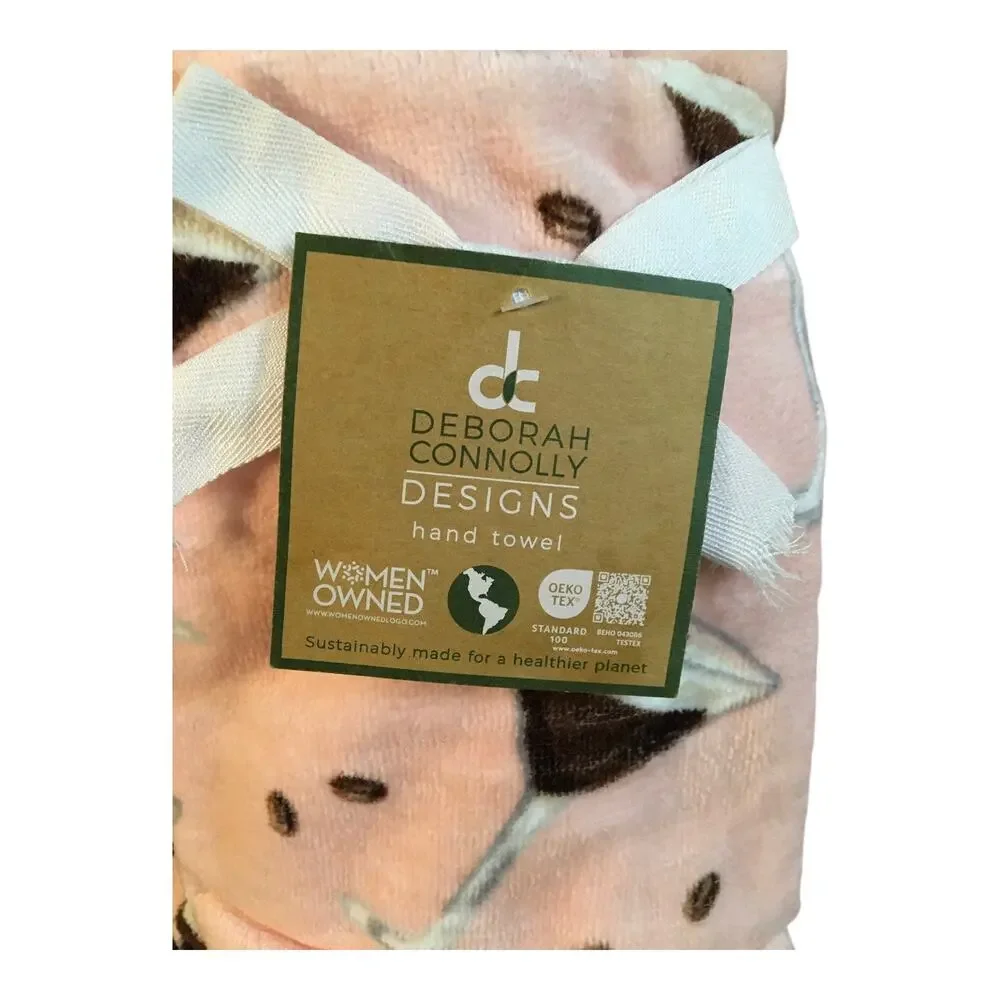 Deborah Connolly Designs Espresso Martini 5-Piece Towel Set NWT